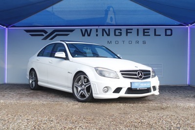 2008 MERCEDES-BENZ C CLASS SEDAN C63 AMG, 148892 Kms, Automatic, Petrol, R549 900, available in Wingfield Motors Kuilsriver