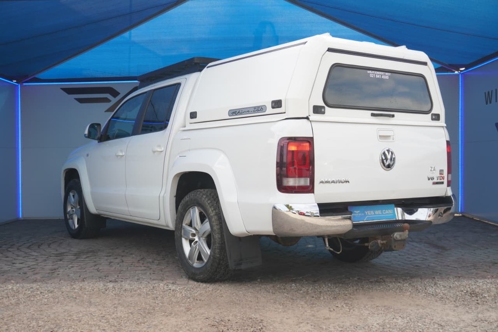 2018 VOLKSWAGEN AMAROK, White, 176000Kms, Automatic, Bakkie Double Cab, Diesel, R399 900, Kuilsriver