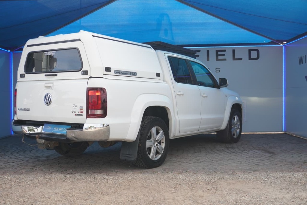 2018 VOLKSWAGEN AMAROK, White, 176000Kms, Automatic, Bakkie Double Cab, Diesel, R399 900, Kuilsriver