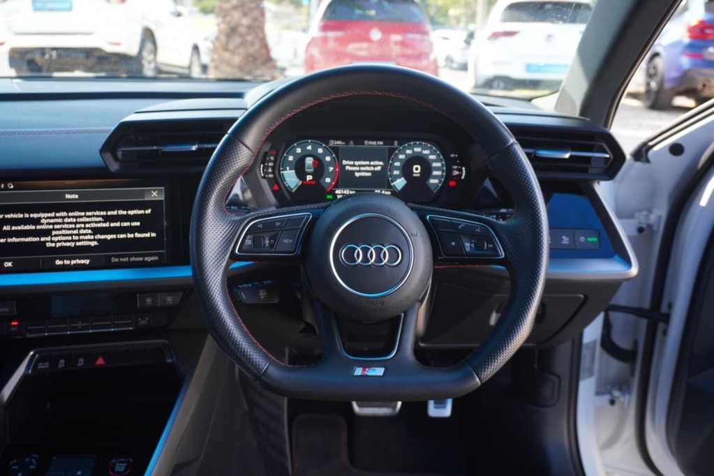 2022 AUDI S3, White, 46000Kms, Automatic, Sedan, Petrol, R699 900, Kuilsriver