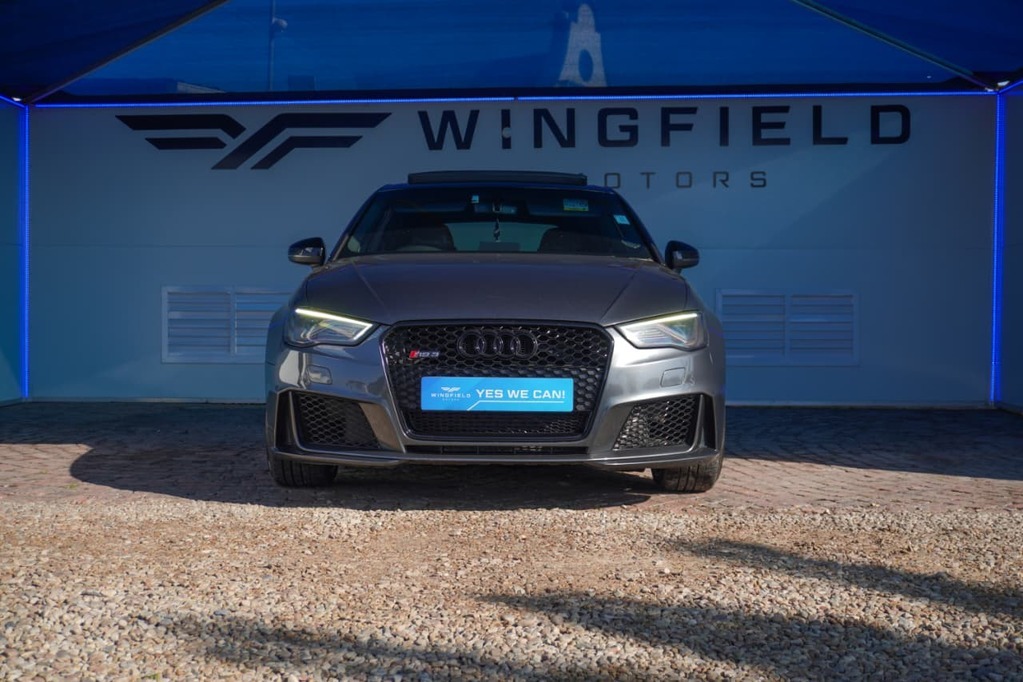 2016 AUDI RS3, Gun grey, 154650Kms, Automatic, Hatchback, Petrol, R489 900, Kuilsriver