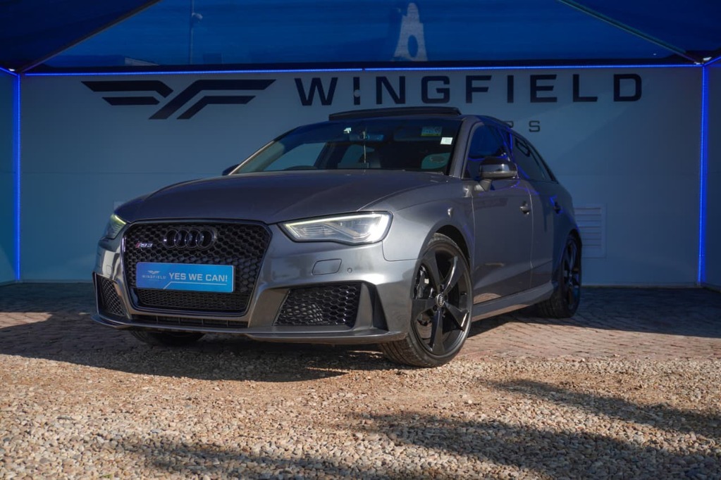 2016 AUDI RS3, Gun grey, 154650Kms, Automatic, Hatchback, Petrol, R489 900, Kuilsriver