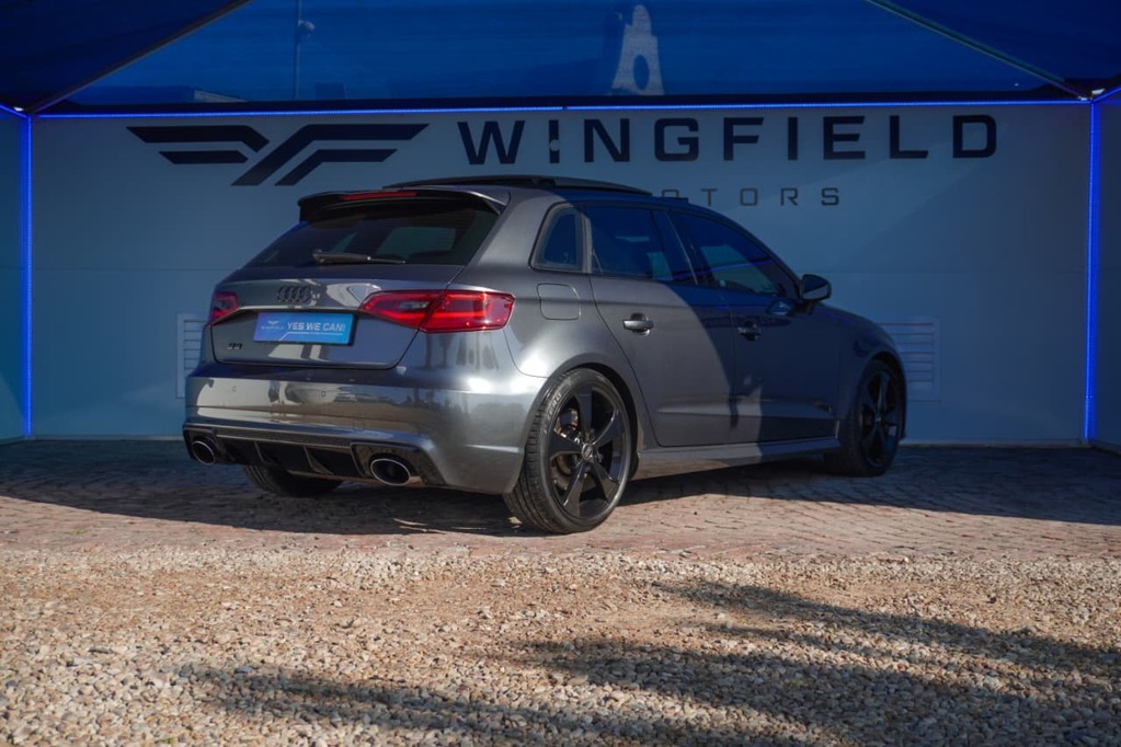 2016 AUDI RS3, Gun grey, 154650Kms, Automatic, Hatchback, Petrol, R489 900, Kuilsriver