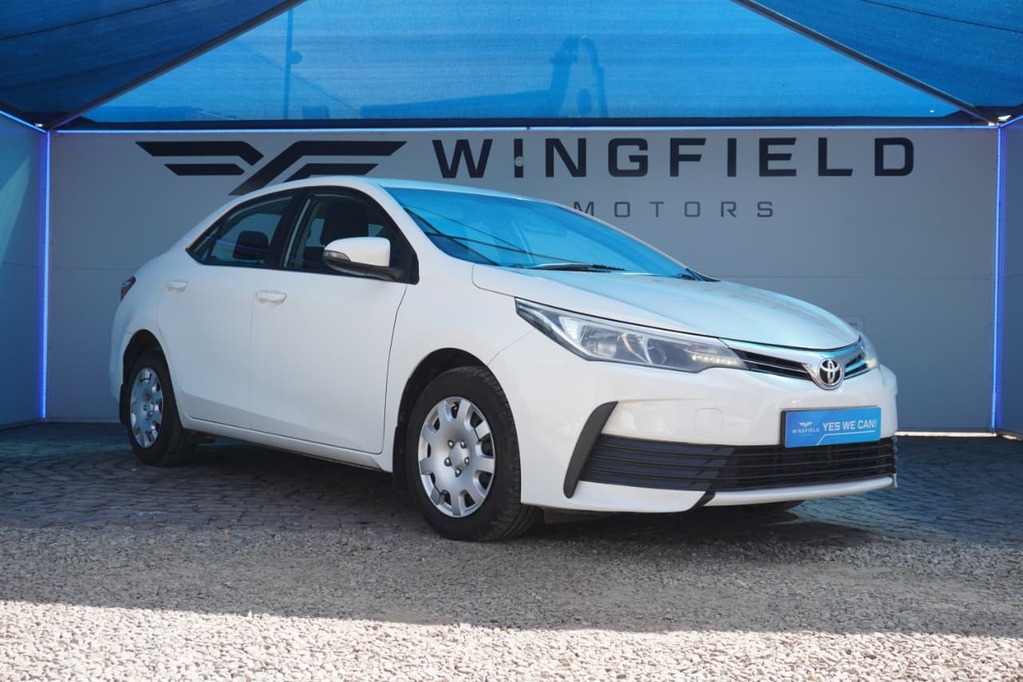2018 TOYOTA COROLLA, White, 355723Kms, Manual, Sedan, Petrol, R149 900, Kuilsriver