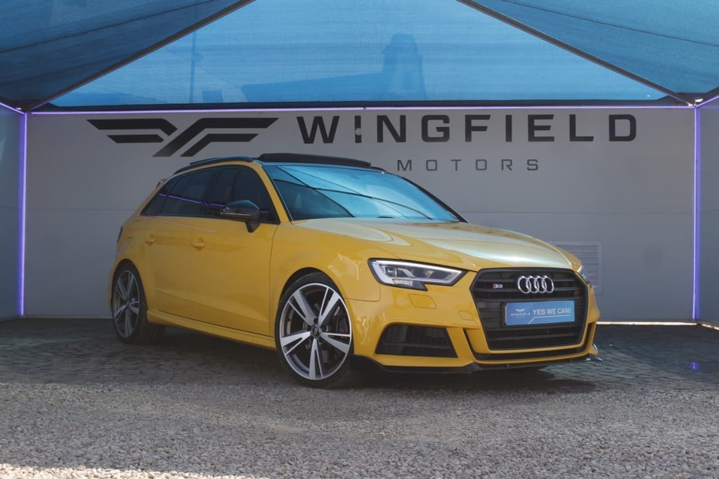 2018 AUDI S3, Yellow, 146000Kms, Automatic, Hatchback, Petrol, R469 900, Wingfield Motors Kuilsriver