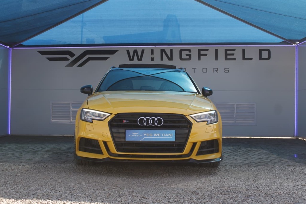 2018 AUDI S3, Yellow, 146000Kms, Automatic, Hatchback, Petrol, R469 900, Wingfield Motors Kuilsriver