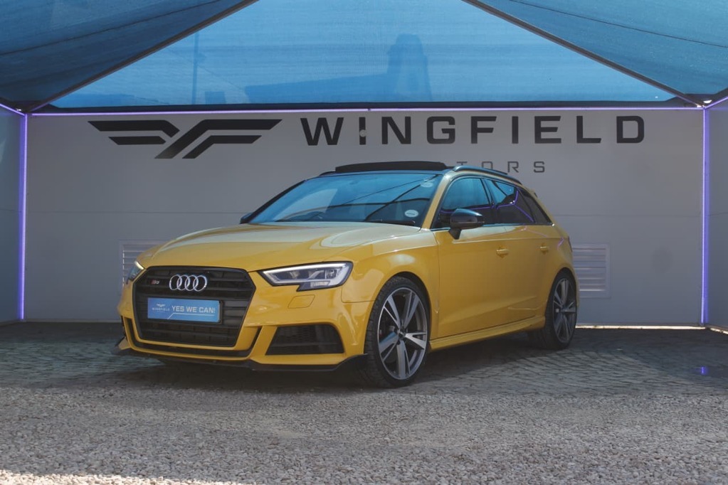 2018 AUDI S3, Yellow, 146000Kms, Automatic, Hatchback, Petrol, R469 900, Wingfield Motors Kuilsriver