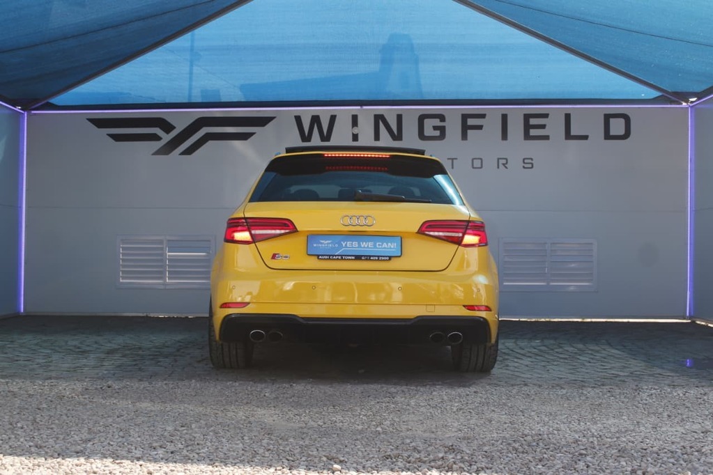 2018 AUDI S3, Yellow, 146000Kms, Automatic, Hatchback, Petrol, R469 900, Wingfield Motors Kuilsriver