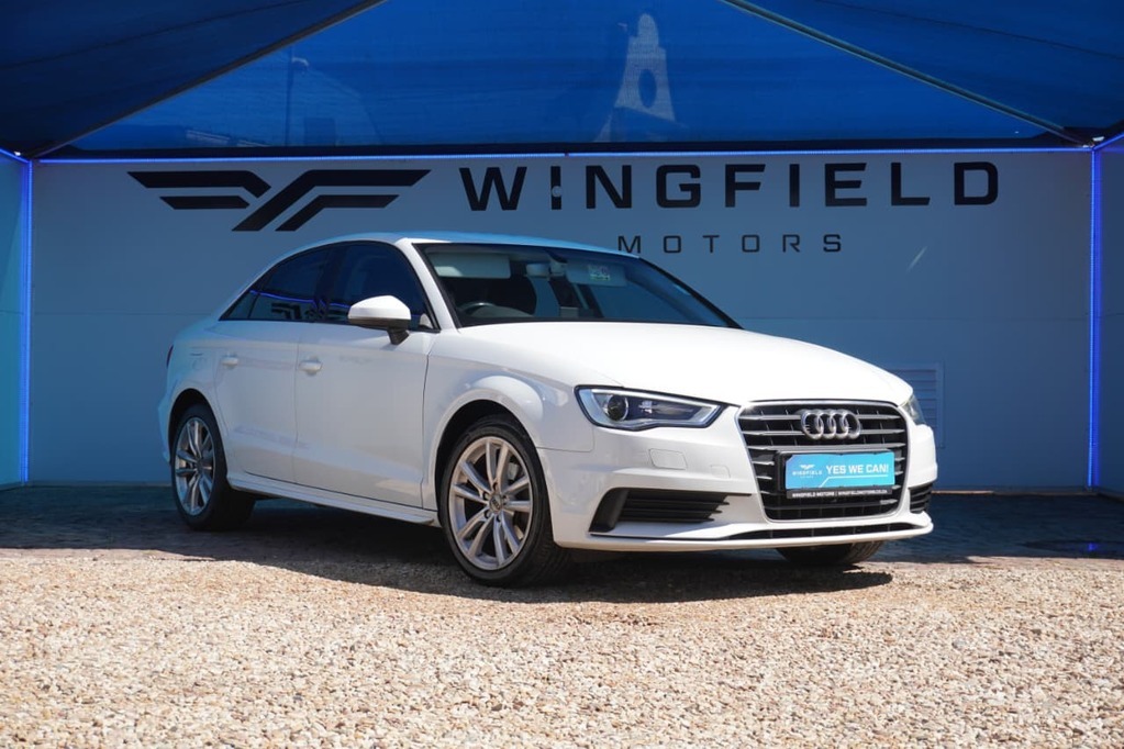 2016 AUDI A3, White, 141351Kms, Manual, Sedan, Petrol, R169 900, Wingfield Motors Kuilsriver