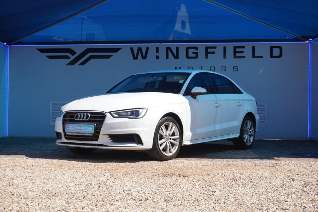 2016 AUDI A3, White, 141351Kms, Manual, Sedan, Petrol, R169 900, Wingfield Motors Kuilsriver