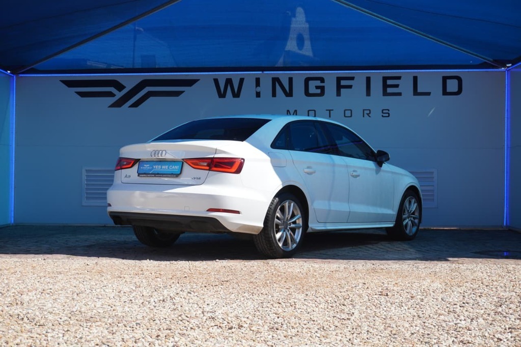 2016 AUDI A3, White, 141351Kms, Manual, Sedan, Petrol, R169 900, Wingfield Motors Kuilsriver