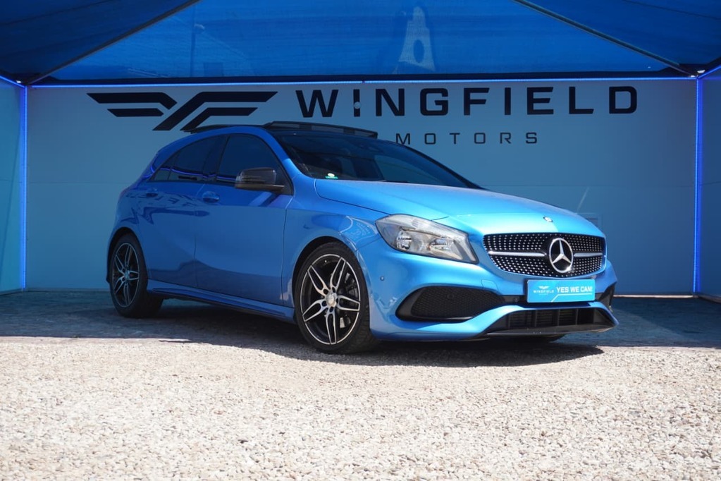 2016 MERCEDES-BENZ A CLASS, Blue, 110000Kms, Automatic, Hatchback, Diesel, R299 900, Wingfield Motors Kuilsriver