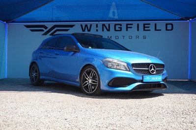 2016 MERCEDES-BENZ A CLASS, Blue, 110000Kms, Automatic, Hatchback, Diesel, R299 900, Wingfield Motors Kuilsriver