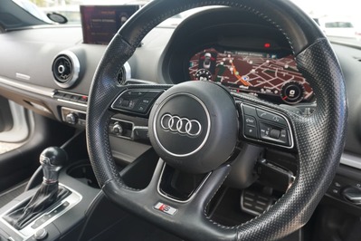 2018 AUDI S3, White, 100100Kms, Automatic, Convertible, Petrol, R479 900, Wingfield Motors Kuilsriver