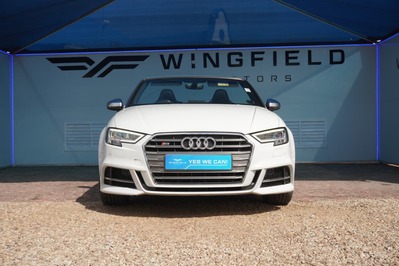 2018 AUDI S3, White, 100100Kms, Automatic, Convertible, Petrol, R479 900, Wingfield Motors Kuilsriver