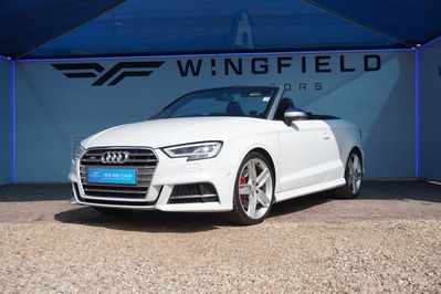 2018 AUDI S3, White, 100100Kms, Automatic, Convertible, Petrol, R479 900, Wingfield Motors Kuilsriver