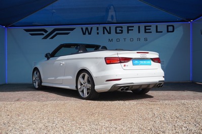2018 AUDI S3, White, 100100Kms, Automatic, Convertible, Petrol, R479 900, Wingfield Motors Kuilsriver