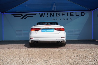 2018 AUDI S3, White, 100100Kms, Automatic, Convertible, Petrol, R479 900, Wingfield Motors Kuilsriver