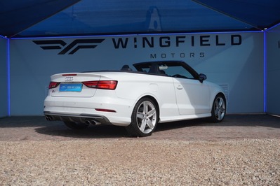 2018 AUDI S3, White, 100100Kms, Automatic, Convertible, Petrol, R479 900, Wingfield Motors Kuilsriver