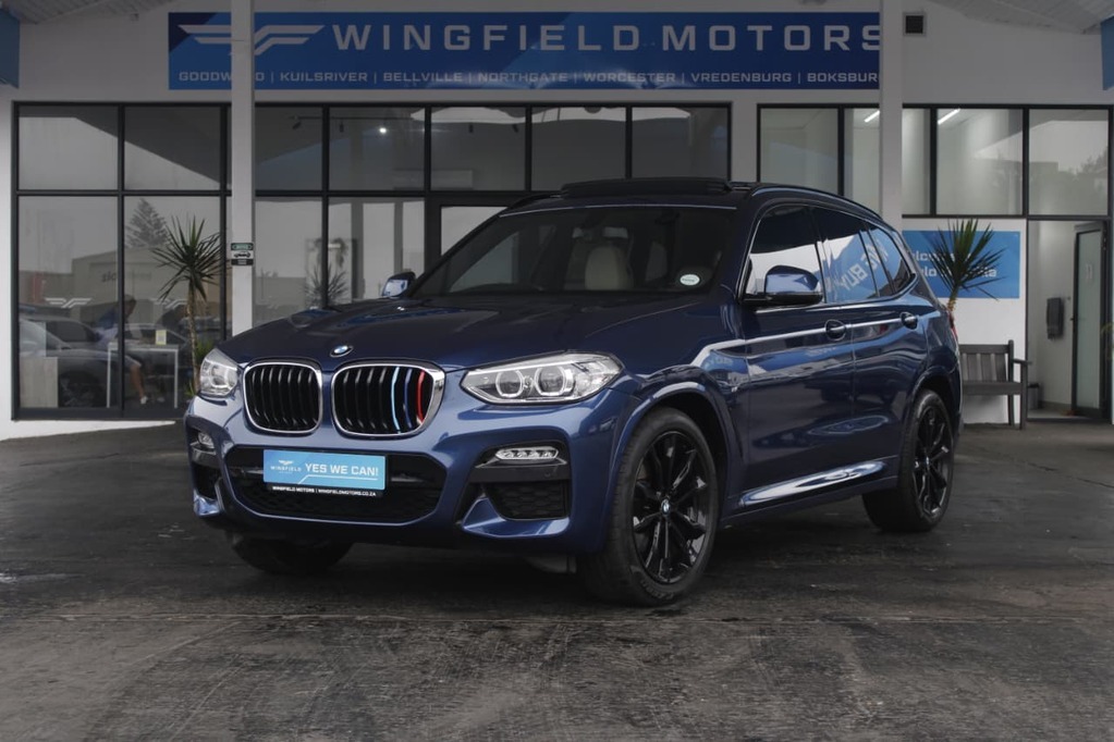 2018 BMW X3, Blue, 121000Kms, Automatic, SUV, Petrol, R399 900, Bellville