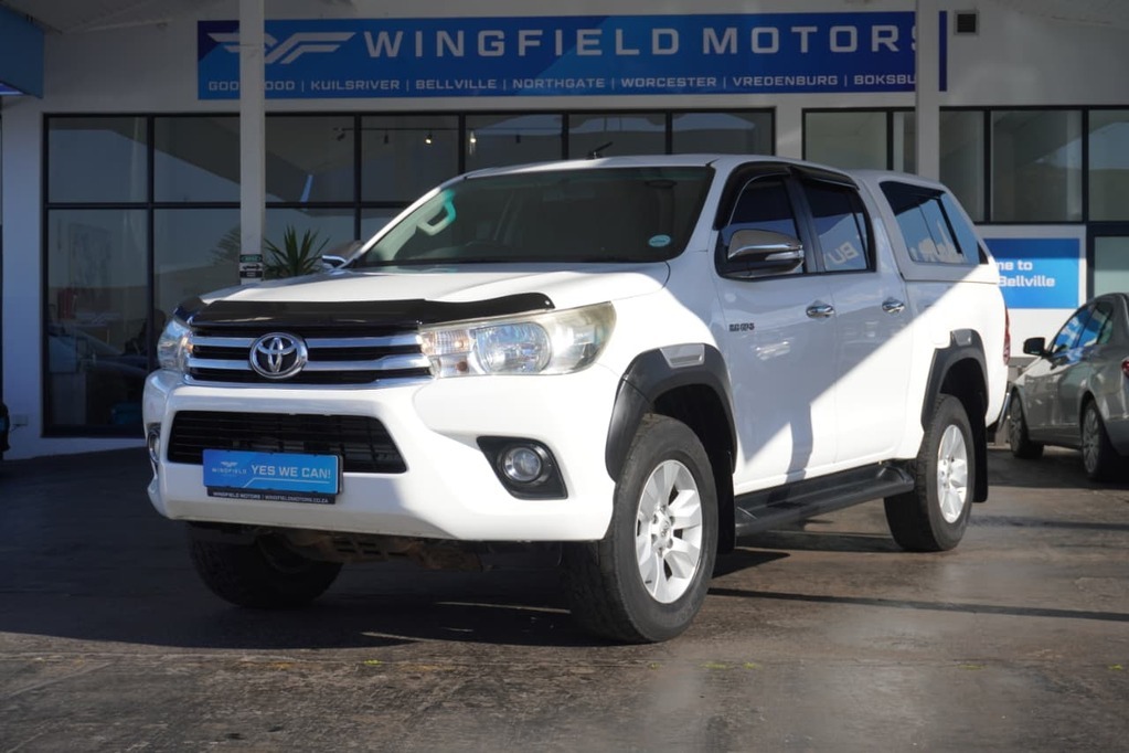 2016 TOYOTA HILUX, White, 190000Kms, Automatic, Bakkie Double Cab, Diesel, R379 900, Bellville
