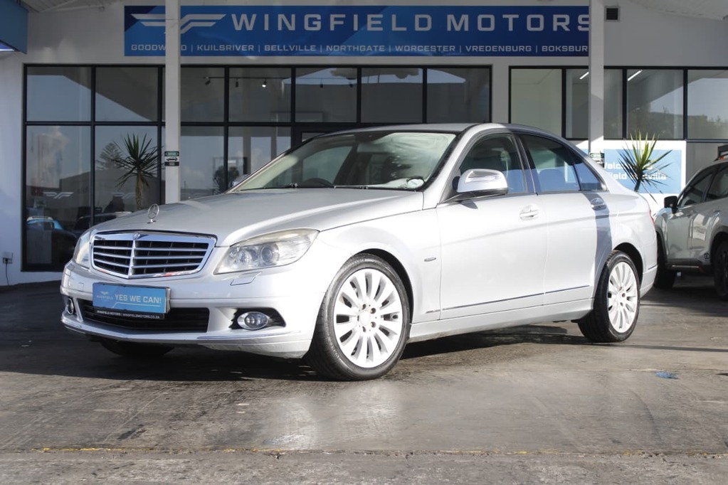 2008 MERCEDES-BENZ C CLASS SEDAN, Silver, 174720Kms, Automatic, Sedan, Petrol, R114 990, Wingfield Motors Bellville