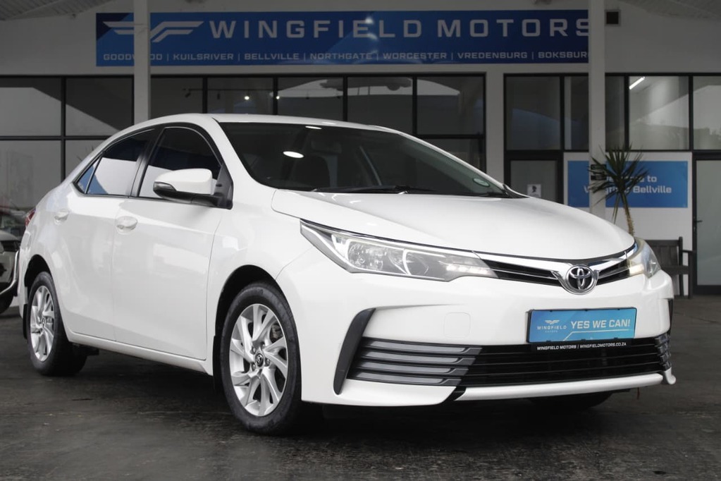 2017 TOYOTA COROLLA, White, 137500Kms, Manual, Sedan, Petrol, R199 900, Bellville