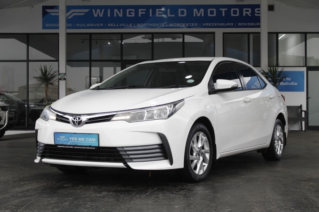 2017 TOYOTA COROLLA, White, 137500Kms, Manual, Sedan, Petrol, R199 900, Bellville
