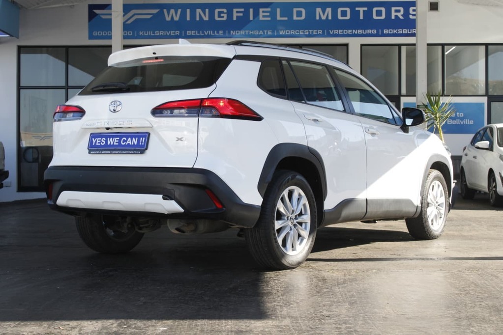 2021 TOYOTA COROLLA CROSS, White, 93000Kms, Automatic, SUV, Petrol, R299 900, Wingfield Motors Bellville