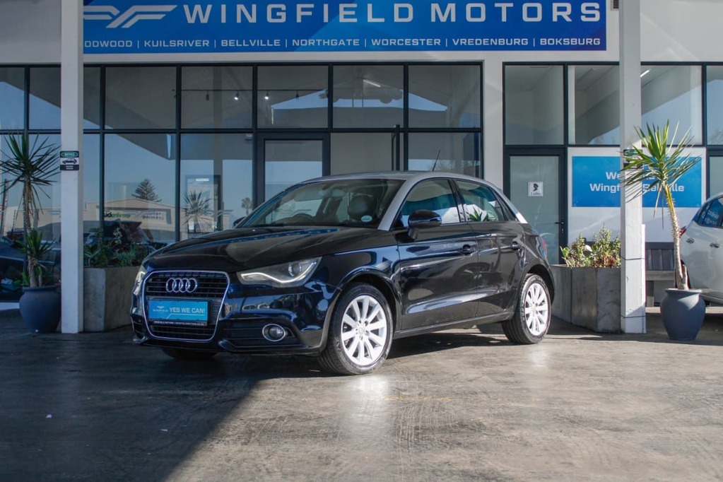 2013 AUDI A1, Black, 161201Kms, Manual, Hatchback, Petrol, R139 990, Bellville