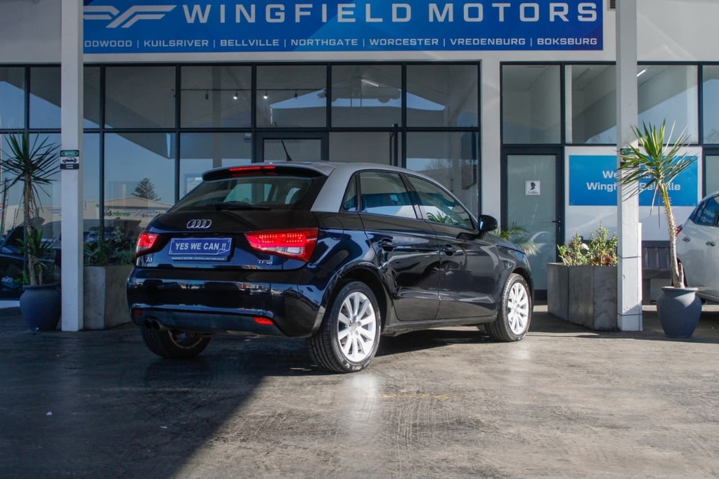 2013 AUDI A1, Black, 161201Kms, Manual, Hatchback, Petrol, R139 990, Bellville