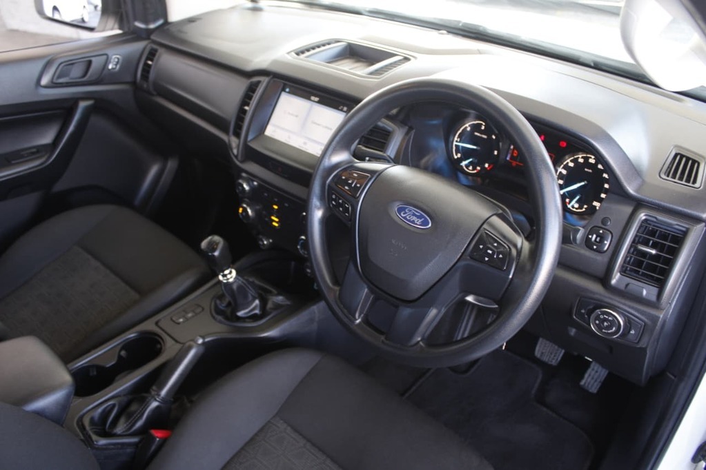 2022 FORD RANGER, White, 94600Kms, Manual, Bakkie Double Cab, Diesel, R349 900, Wingfield Motors Bellville