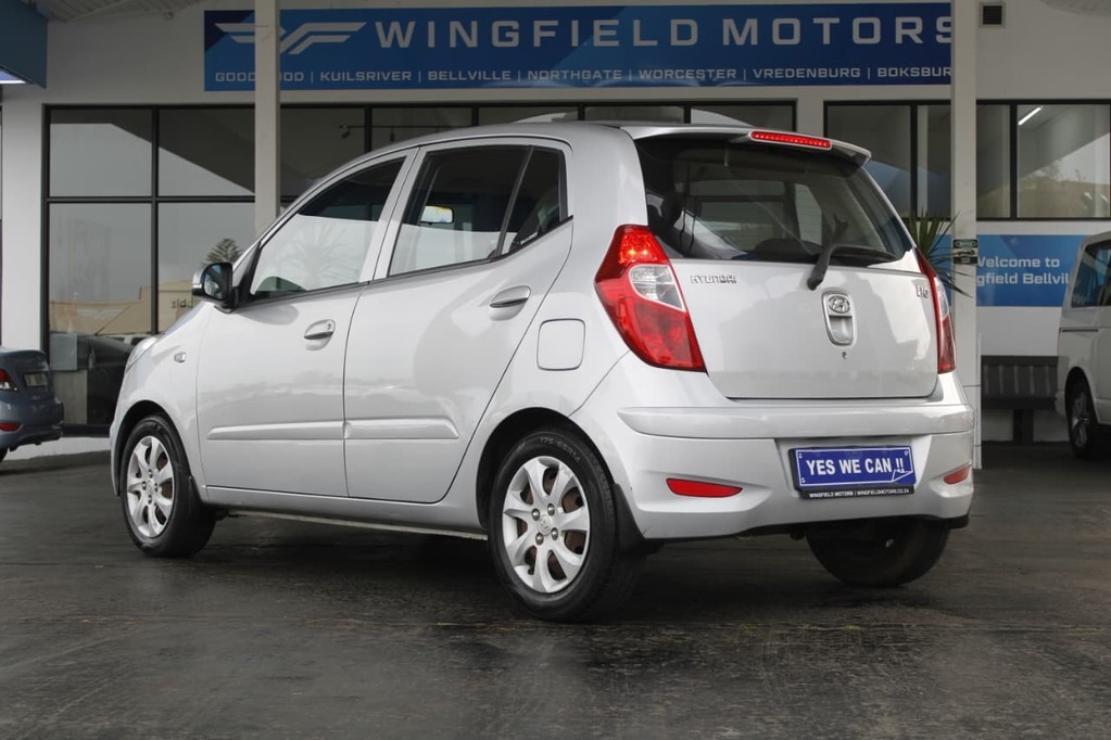 2012 HYUNDAI i10, Silver, 158300Kms, Manual, Hatchback, Petrol, R89 990, Wingfield Motors Bellville