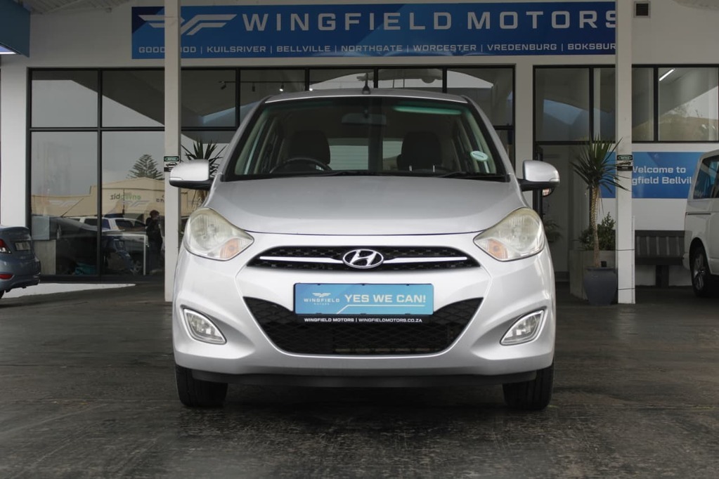 2012 HYUNDAI i10, Silver, 158300Kms, Manual, Hatchback, Petrol, R89 990, Wingfield Motors Bellville