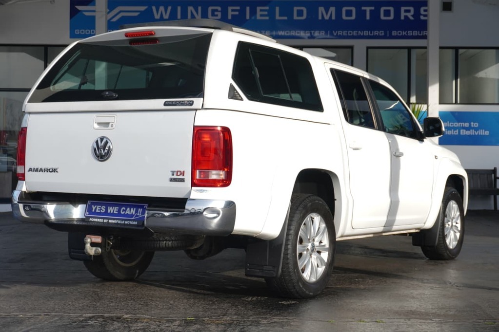 2016 VOLKSWAGEN AMAROK, White, 153200Kms, Automatic, Bakkie Double Cab, Diesel, R299 900, Bellville