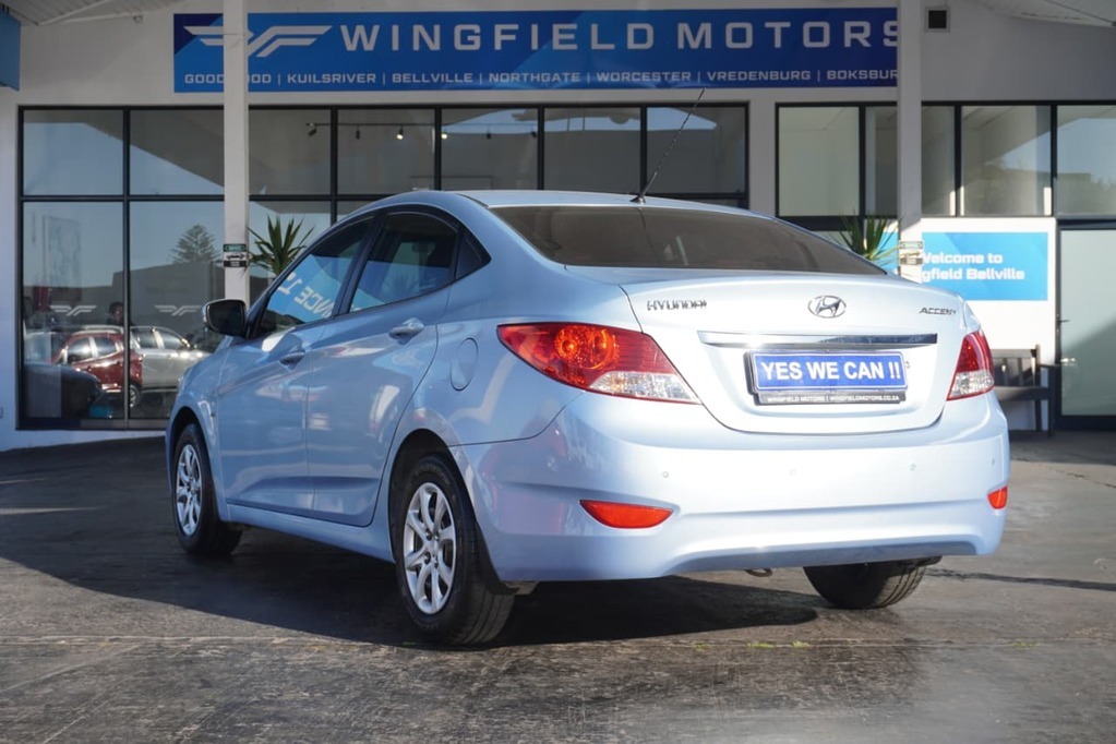 2013 HYUNDAI ACCENT, Blue, 156153Kms, Automatic, Sedan, Petrol, R134 990, Bellville