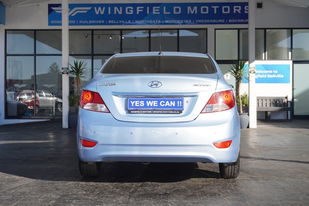 2013 HYUNDAI ACCENT, Blue, 156153Kms, Automatic, Sedan, Petrol, R134 990, Bellville