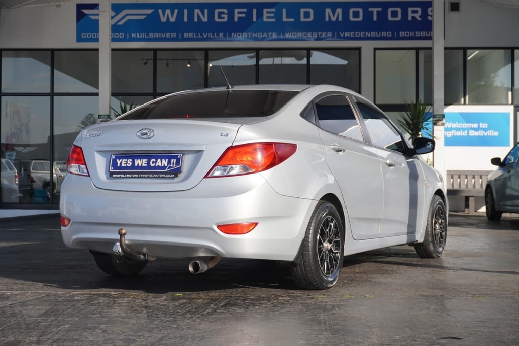 2016 HYUNDAI ACCENT, Silver, 184332Kms, Manual, Sedan, Petrol, R139 990, Wingfield Motors Bellville