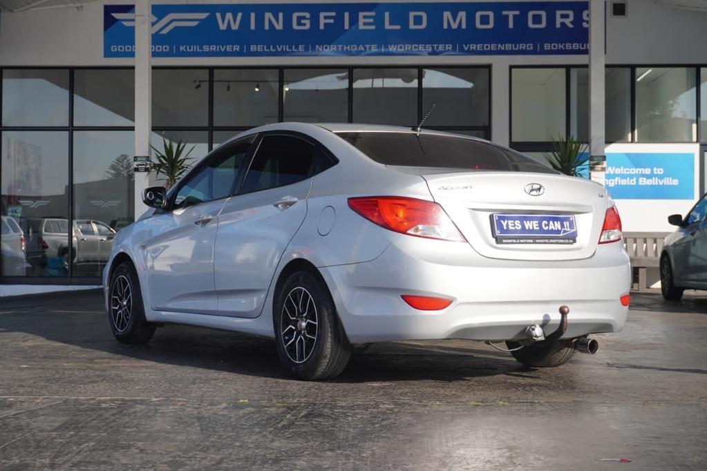 2016 HYUNDAI ACCENT, Silver, 184332Kms, Manual, Sedan, Petrol, R139 990, Wingfield Motors Bellville