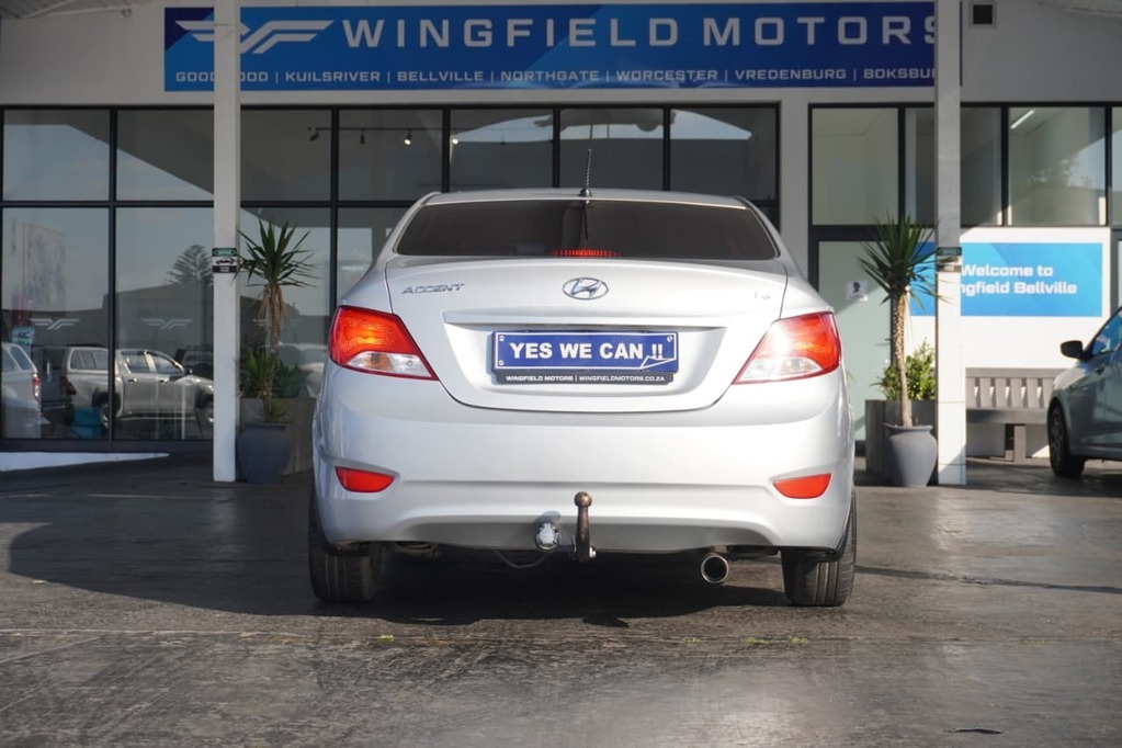 2016 HYUNDAI ACCENT, Silver, 184332Kms, Manual, Sedan, Petrol, R139 990, Wingfield Motors Bellville
