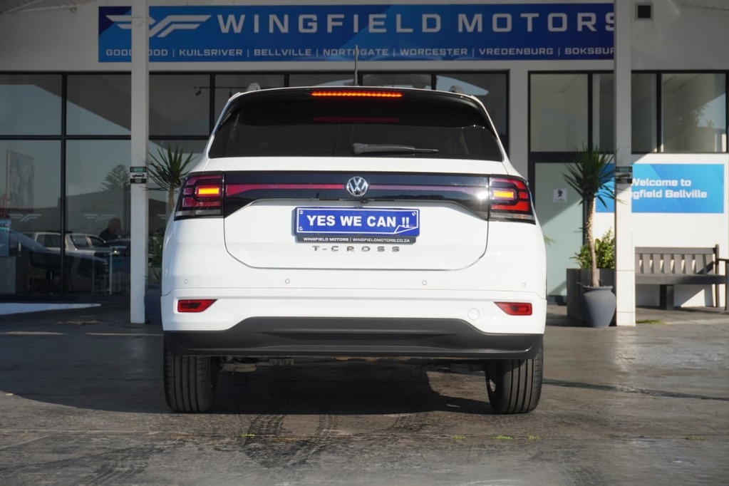 2020 VOLKSWAGEN T-CROSS, White, 109500Kms, Automatic, SUV, Petrol, R269 900, Wingfield Motors Bellville