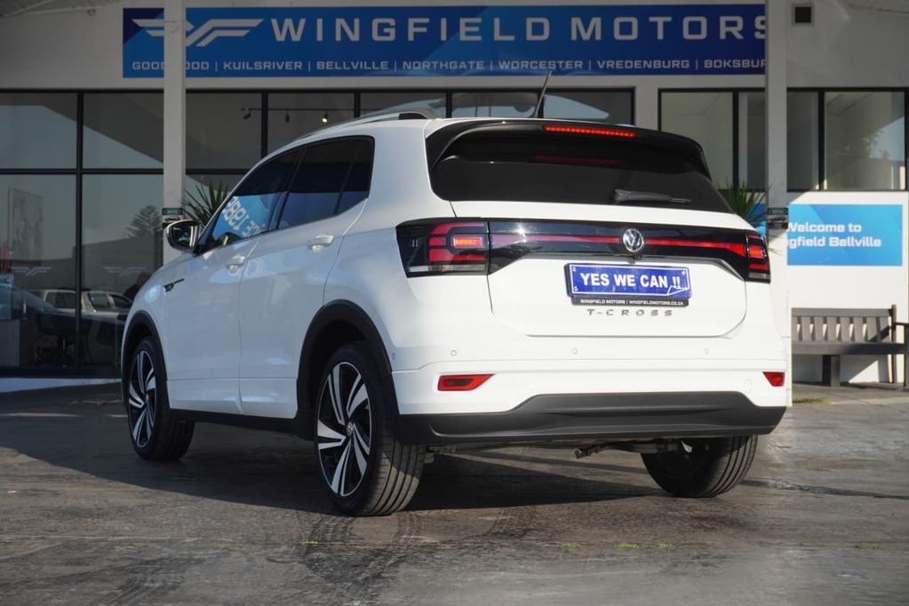 2020 VOLKSWAGEN T-CROSS, White, 109500Kms, Automatic, SUV, Petrol, R269 900, Wingfield Motors Bellville