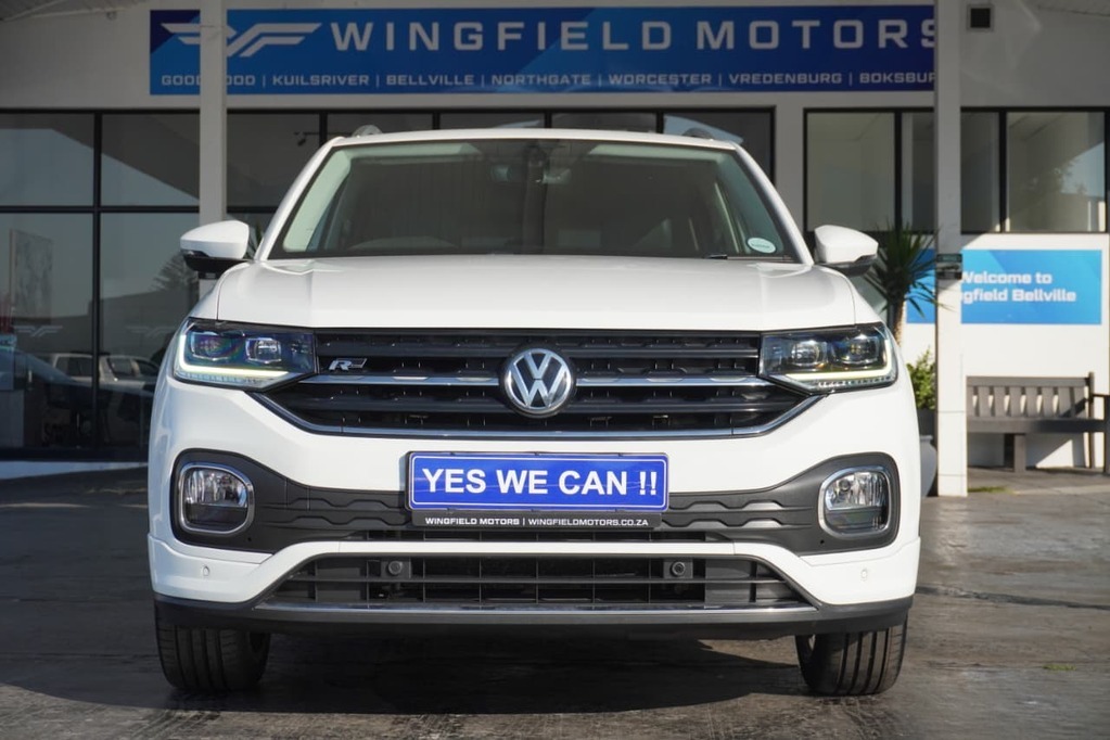2020 VOLKSWAGEN T-CROSS, White, 109500Kms, Automatic, SUV, Petrol, R269 900, Wingfield Motors Bellville