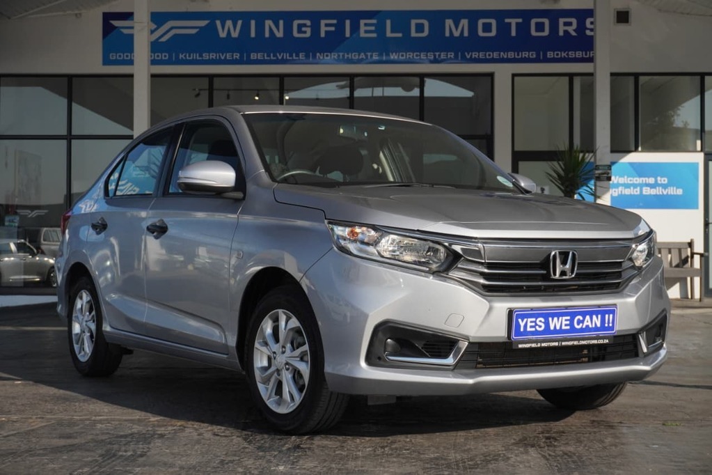 2025 HONDA BRIO, Silver, 40600Kms, Manual, Sedan, Petrol, R199 900, Wingfield Motors Bellville