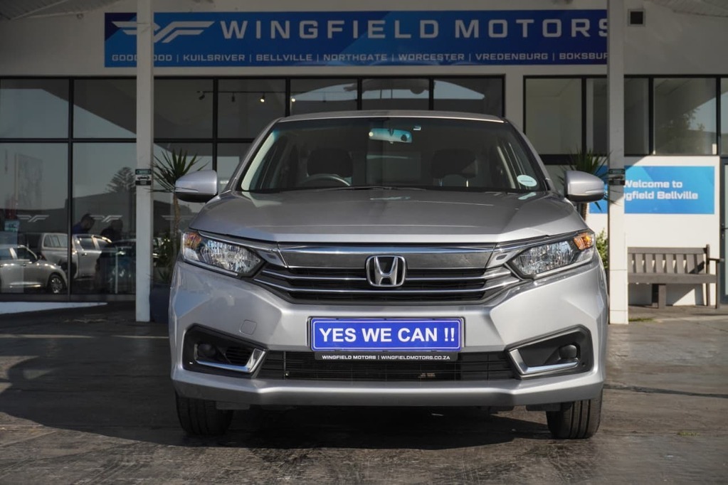 2025 HONDA BRIO, Silver, 40600Kms, Manual, Sedan, Petrol, R199 900, Wingfield Motors Bellville