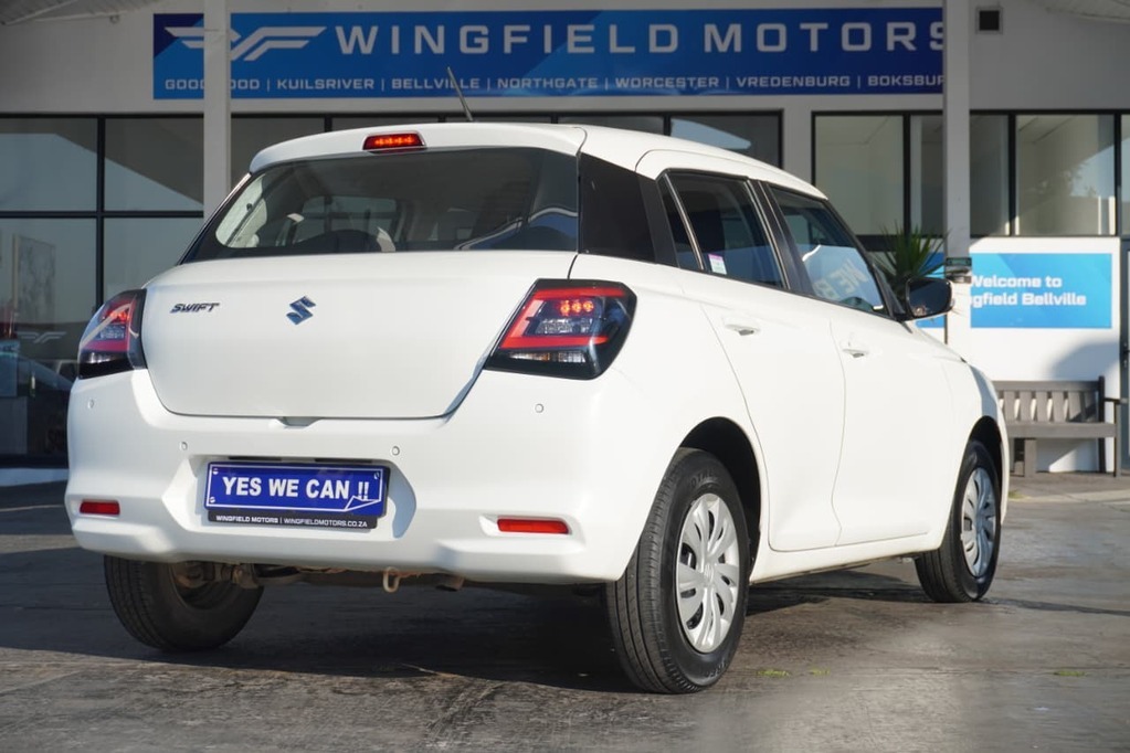 2025 SUZUKI SWIFT, White, 43950Kms, Manual, Hatchback, Petrol, R209 900, Wingfield Motors Bellville