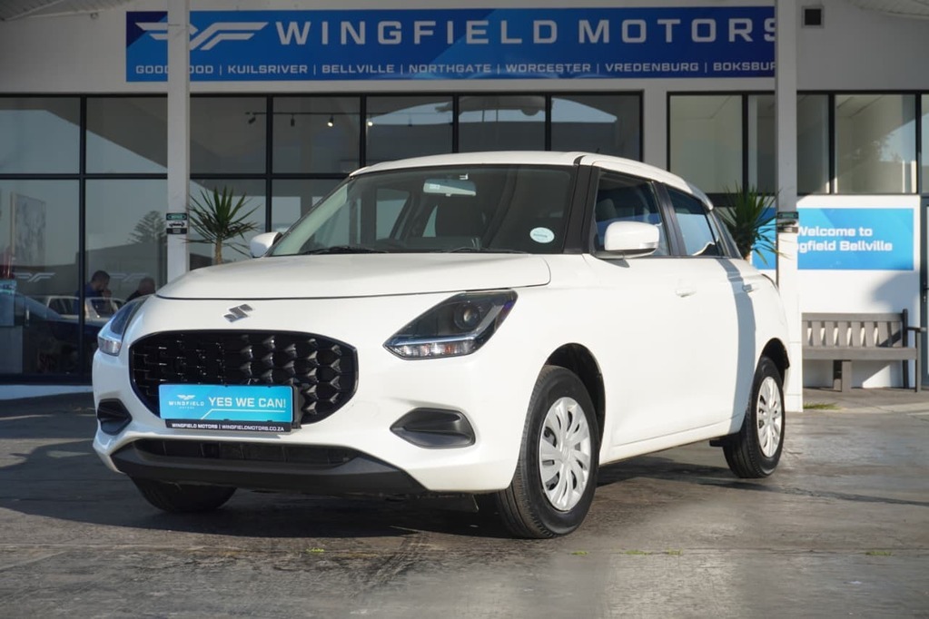 2025 SUZUKI SWIFT, White, 43950Kms, Manual, Hatchback, Petrol, R209 900, Wingfield Motors Bellville