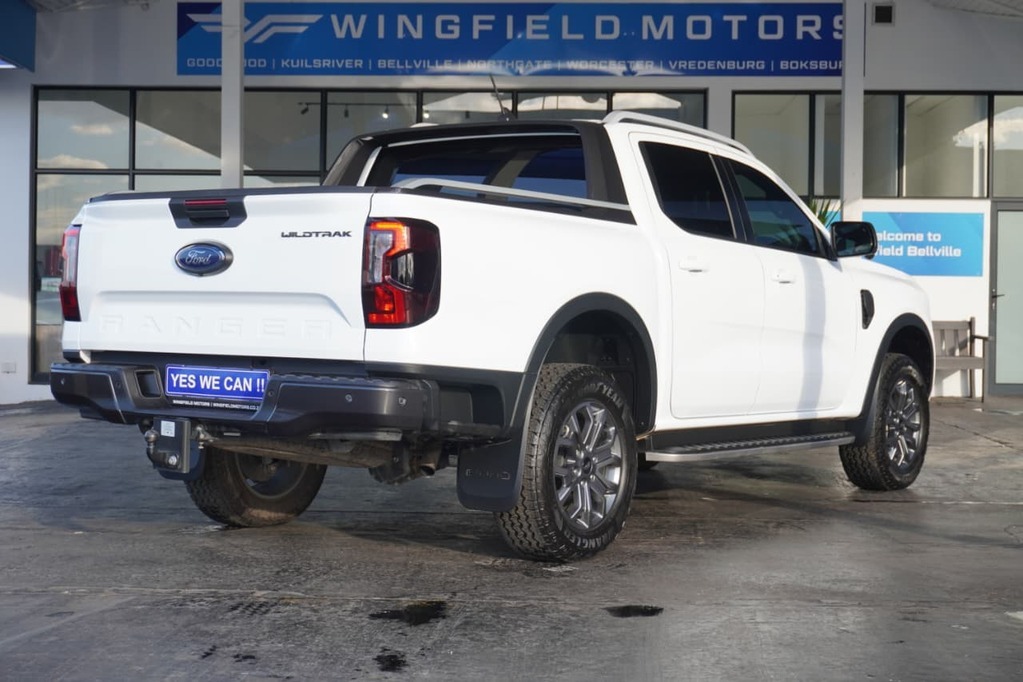 2025 FORD RANGER, White, 22000Kms, Automatic, Bakkie Double Cab, Diesel, R699 900, Wingfield Motors Bellville