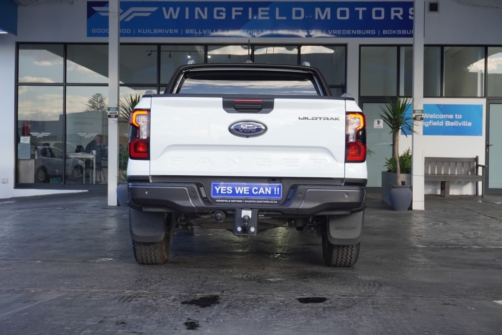 2025 FORD RANGER, White, 22000Kms, Automatic, Bakkie Double Cab, Diesel, R699 900, Wingfield Motors Bellville