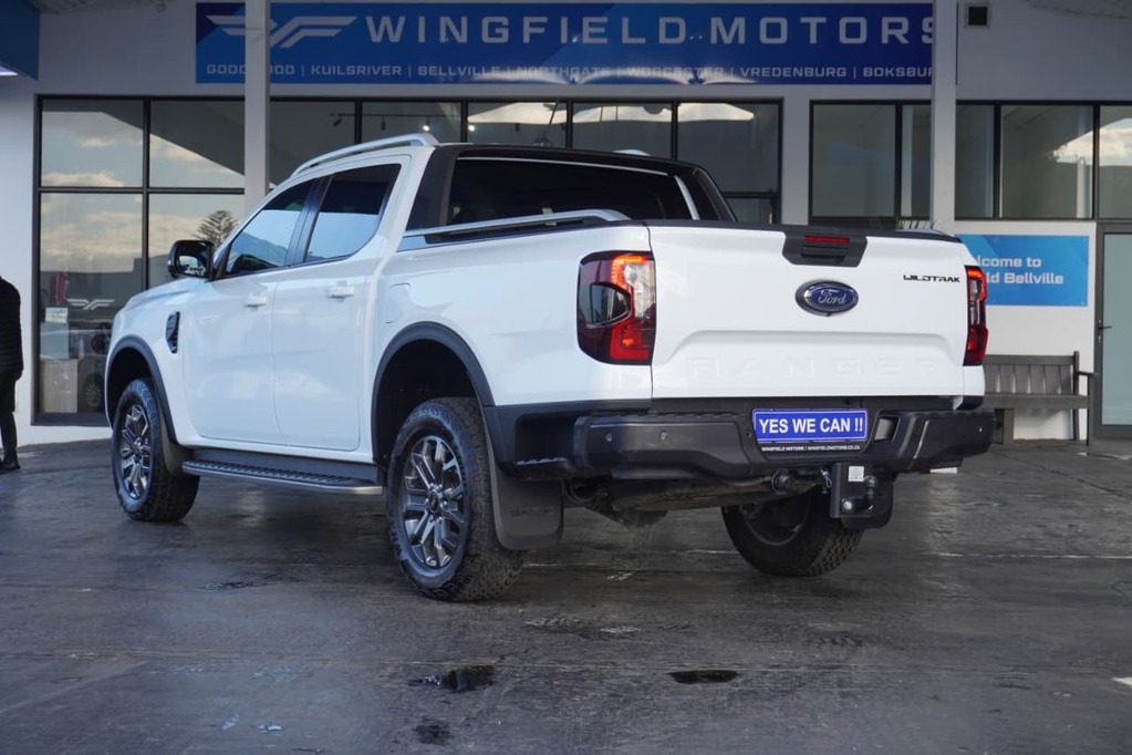 2025 FORD RANGER, White, 22000Kms, Automatic, Bakkie Double Cab, Diesel, R699 900, Wingfield Motors Bellville